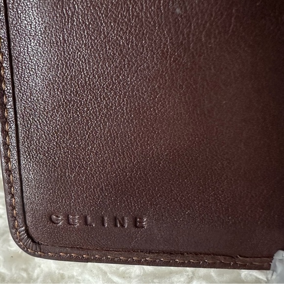 Ultra Rare Celine Denim Popularity Macadam Long Wallet Japan Exclusive - Picture 10 of 12